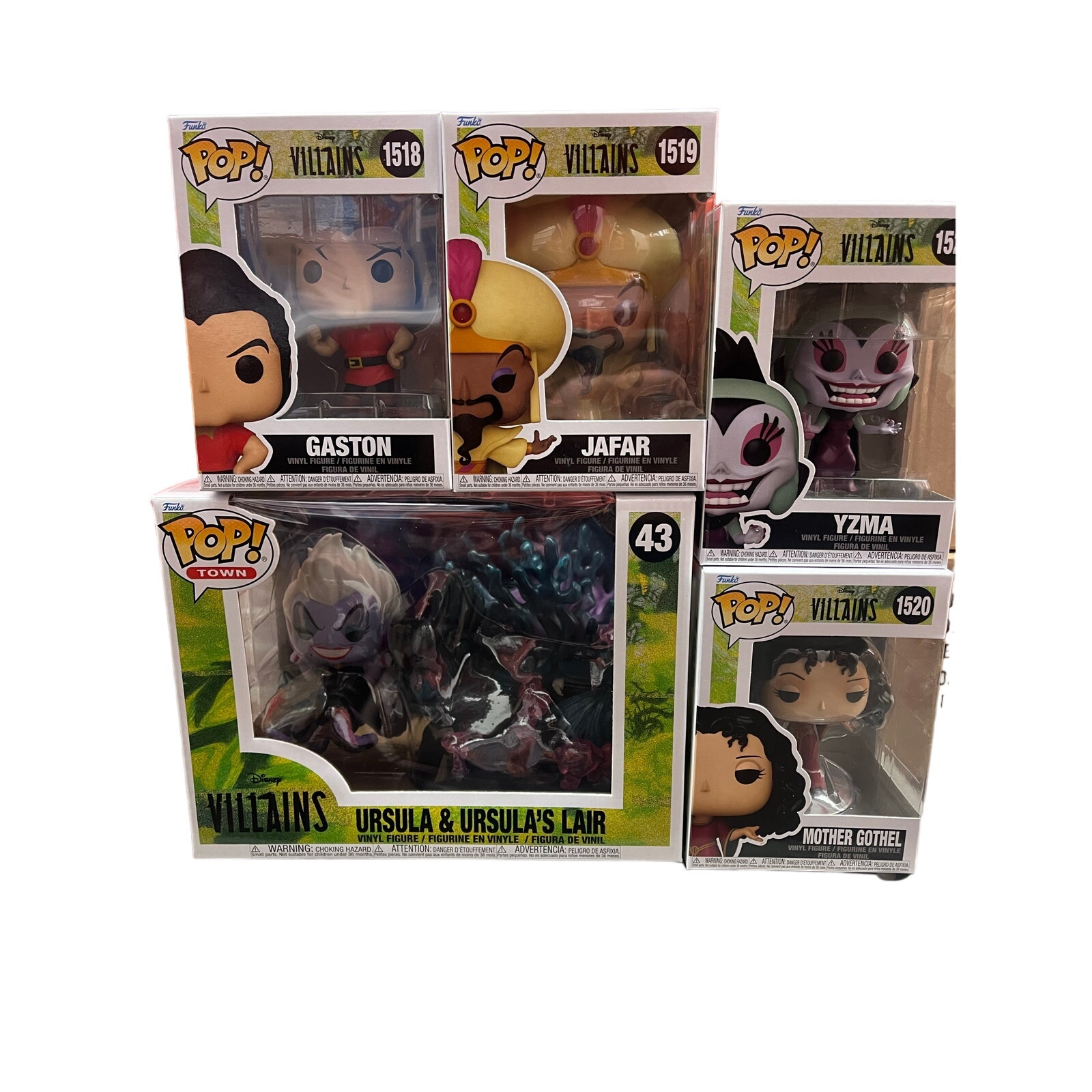 Funko Lot Disney Villains Set