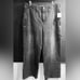 Free People Women's Major Leagues Mid Rise Cuffed Crop Utility Jeans Size 31