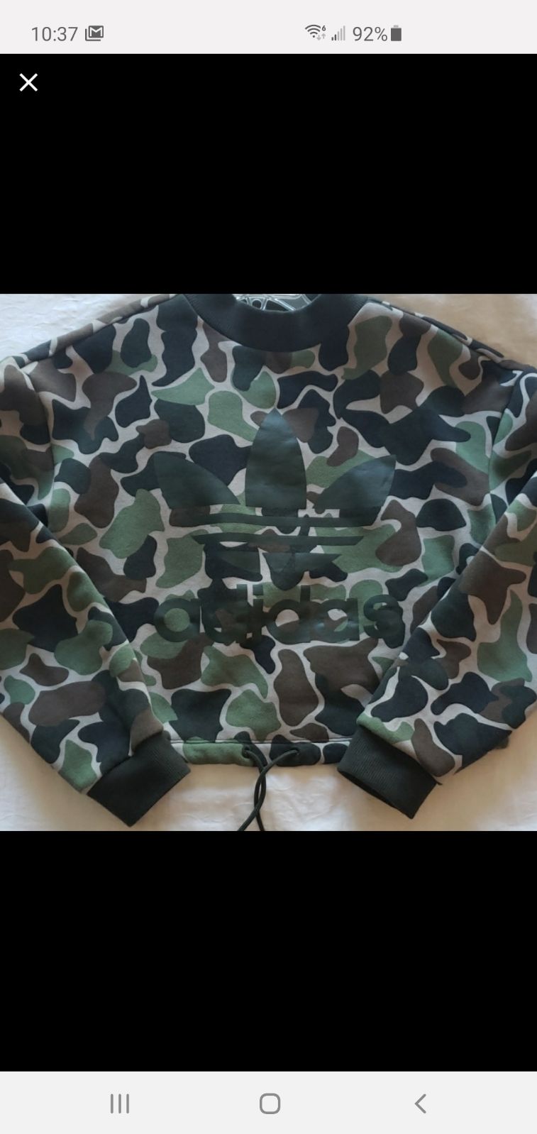Adidas Crop Sweater