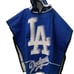 Dodgers poncho serape with hoodie super warm and thick
