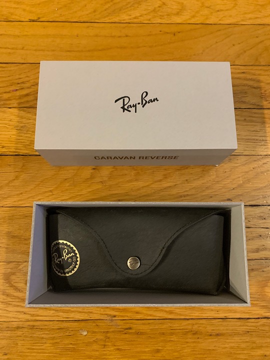 Ray-Ban Caravan Reverse Sunglasses [Polished Gunmetal]