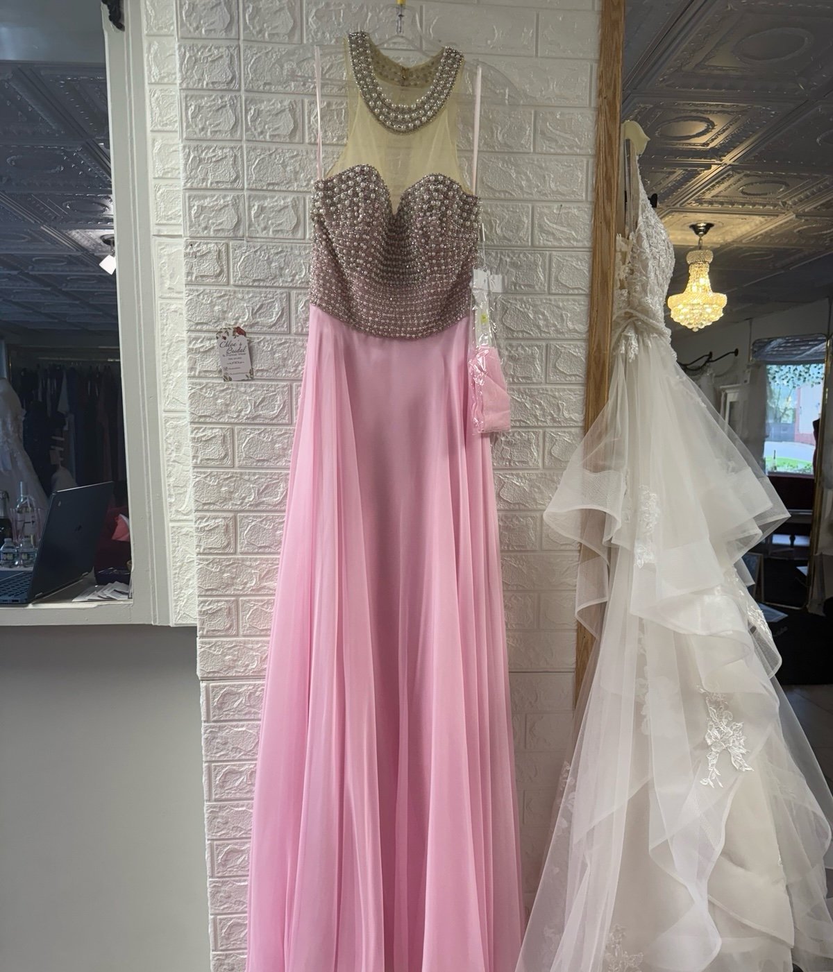 La Divine Dress Size 6 Pink