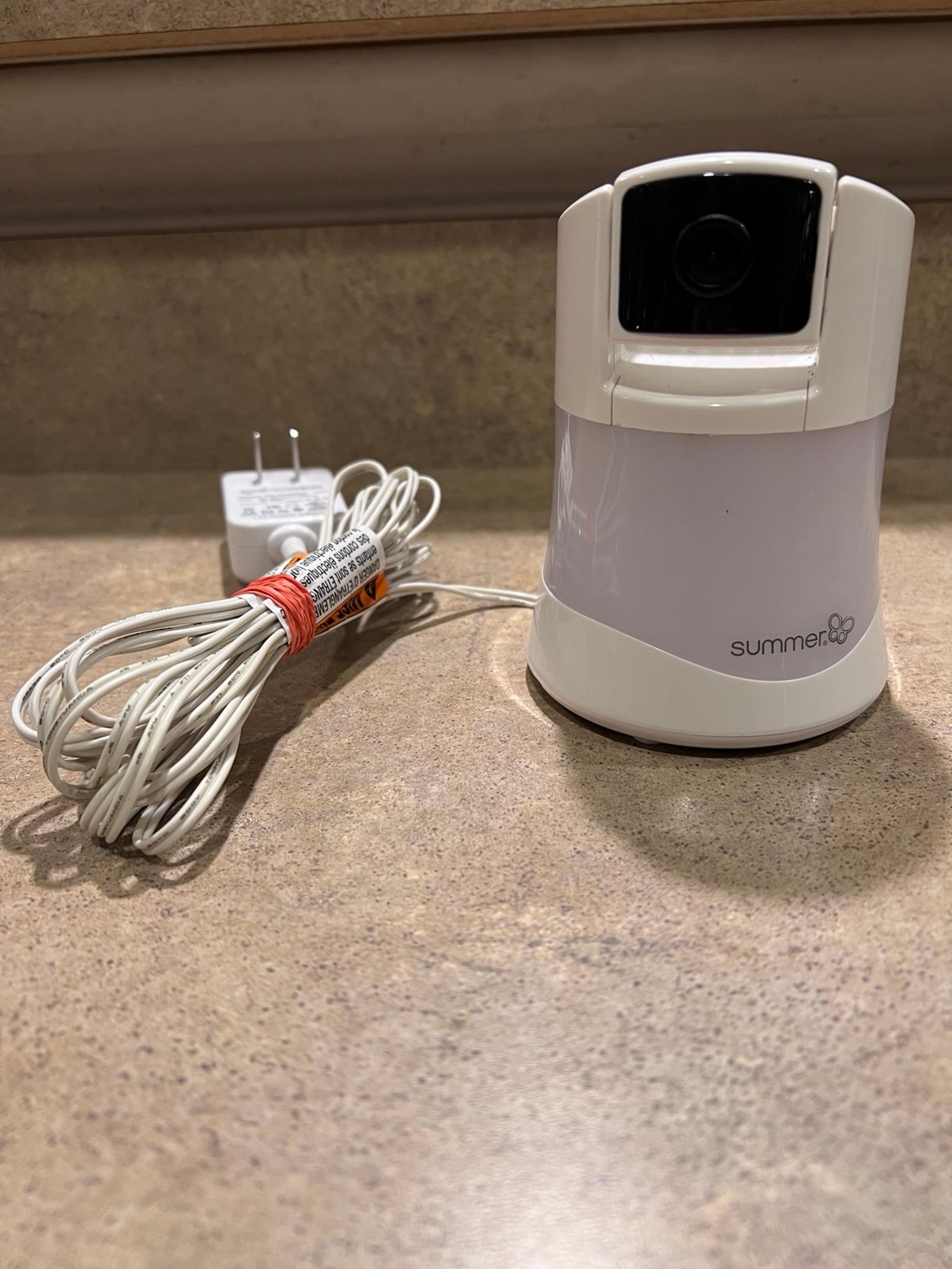 Summer Pano #29590 Camera & Power Supply for Infant/Baby Monitor System - Tested