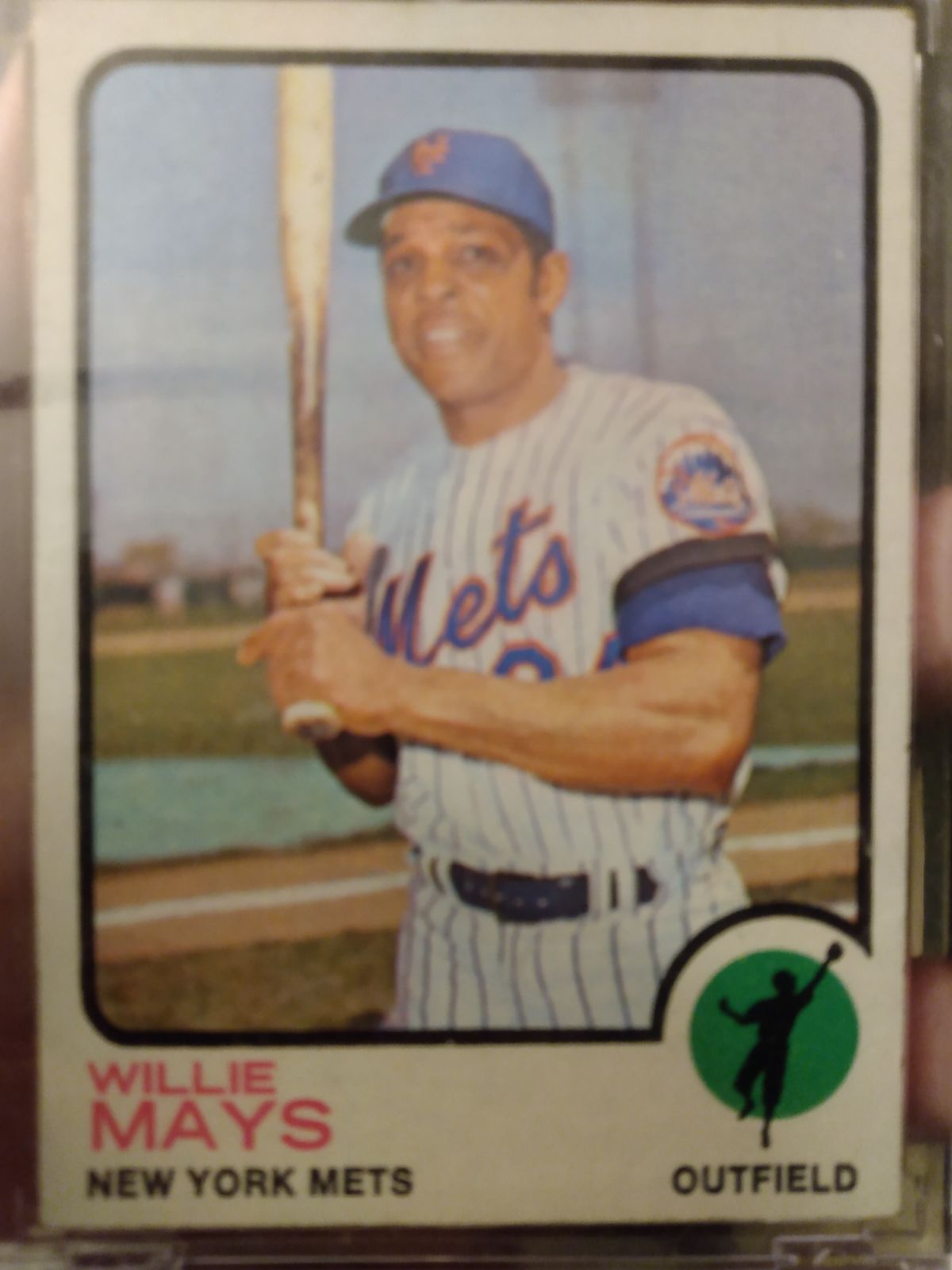 Willie Mays 1973 Sports Card