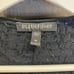 100% SILK EILEEN FISHER black with dark gray print OPEN FRONT CARDIGAN SZ M EUC