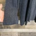 100% SILK EILEEN FISHER black with dark gray print OPEN FRONT CARDIGAN SZ M EUC