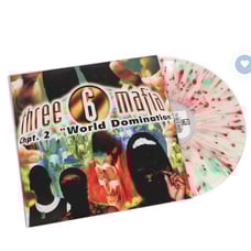 Three 6 Mafia: Chapter 2 World Domination (Colored Vinyl) Vinyl 2LP