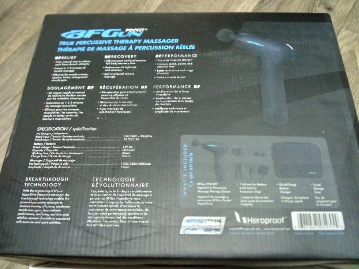 NEW Massage Gun BFGun Pocket HyperDrive