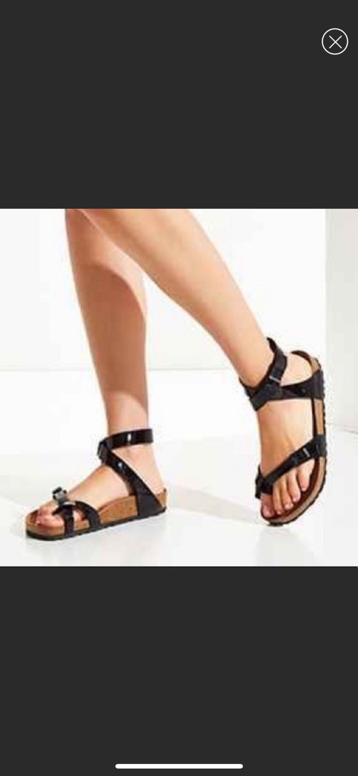 Birkenstock matti patent black Sandals