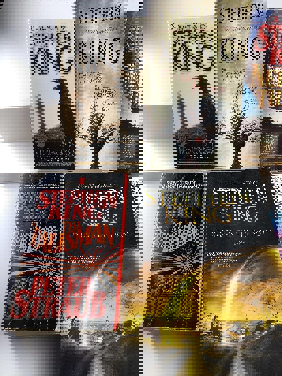Lot of 6 Stephen King Paperback books Talisman Gunslinger Needful Things