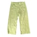 Maeve by Anthropologie The Colette Green Linen Pants Size 32