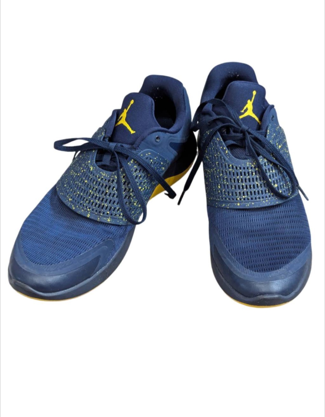 Jordan Men's Blue Grind 2 Michigan Wolverine GO Shoes Sneakers Size 11