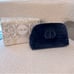 Dior Beauty velvet navy pouch