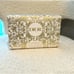 Dior Beauty velvet navy pouch