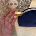 Dior Beauty velvet navy pouch