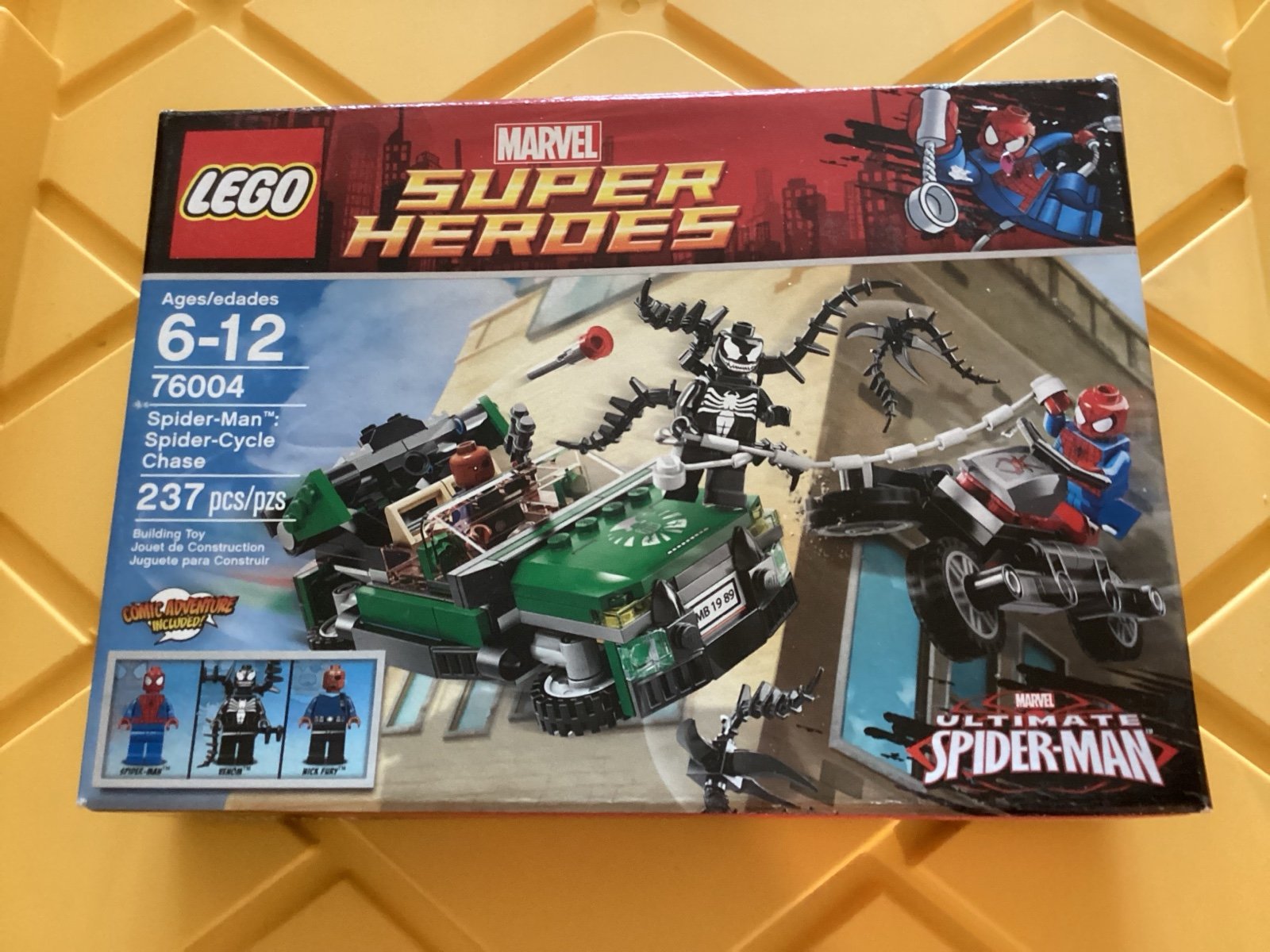 LEGO Marvel Super Heroes SPIDER-MAN SPIDER CYCLE CHASE