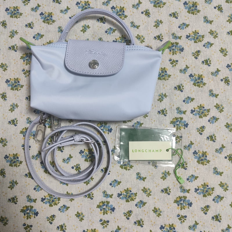 Longchamp Blue Shoulder Mini Bag pouch