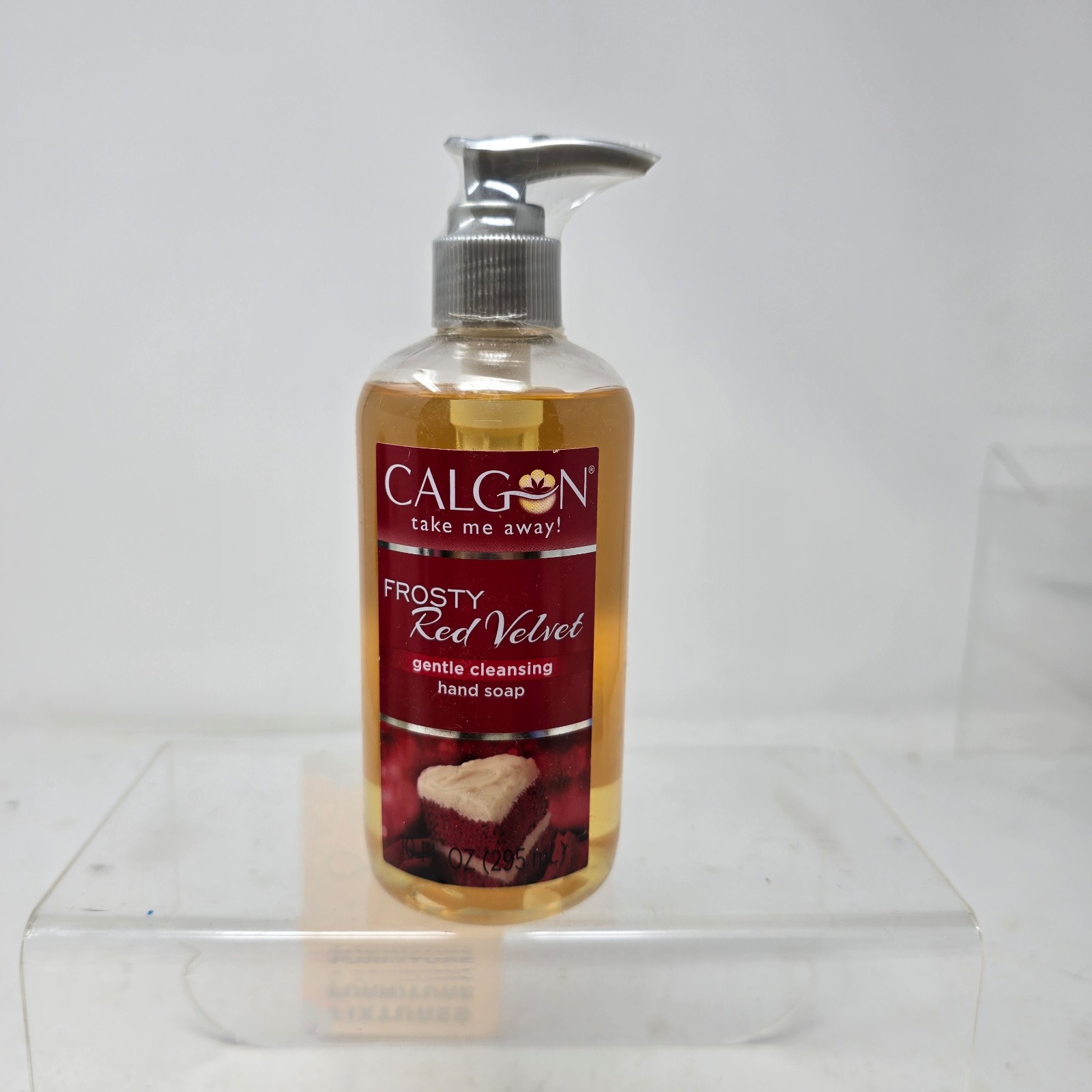 Calgon Take Me Away SEALED Frosty Red Velvet Hand Soap 10 Oz
