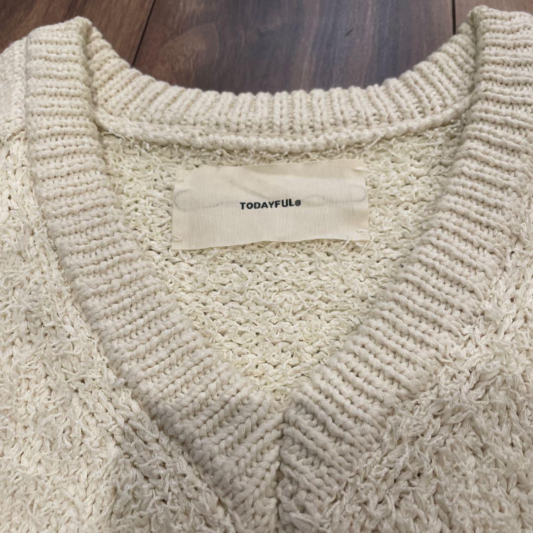 Todayful Mixyarn Compact Knit Vest