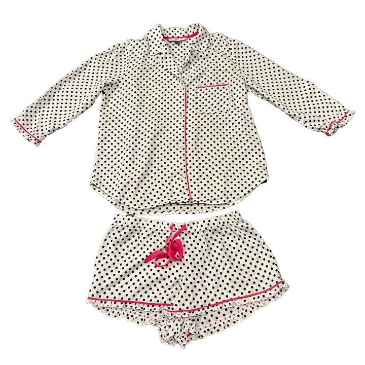 Victoria Secret - Modal Pajama Short Set - Valentine Polka Dots - Size Medium