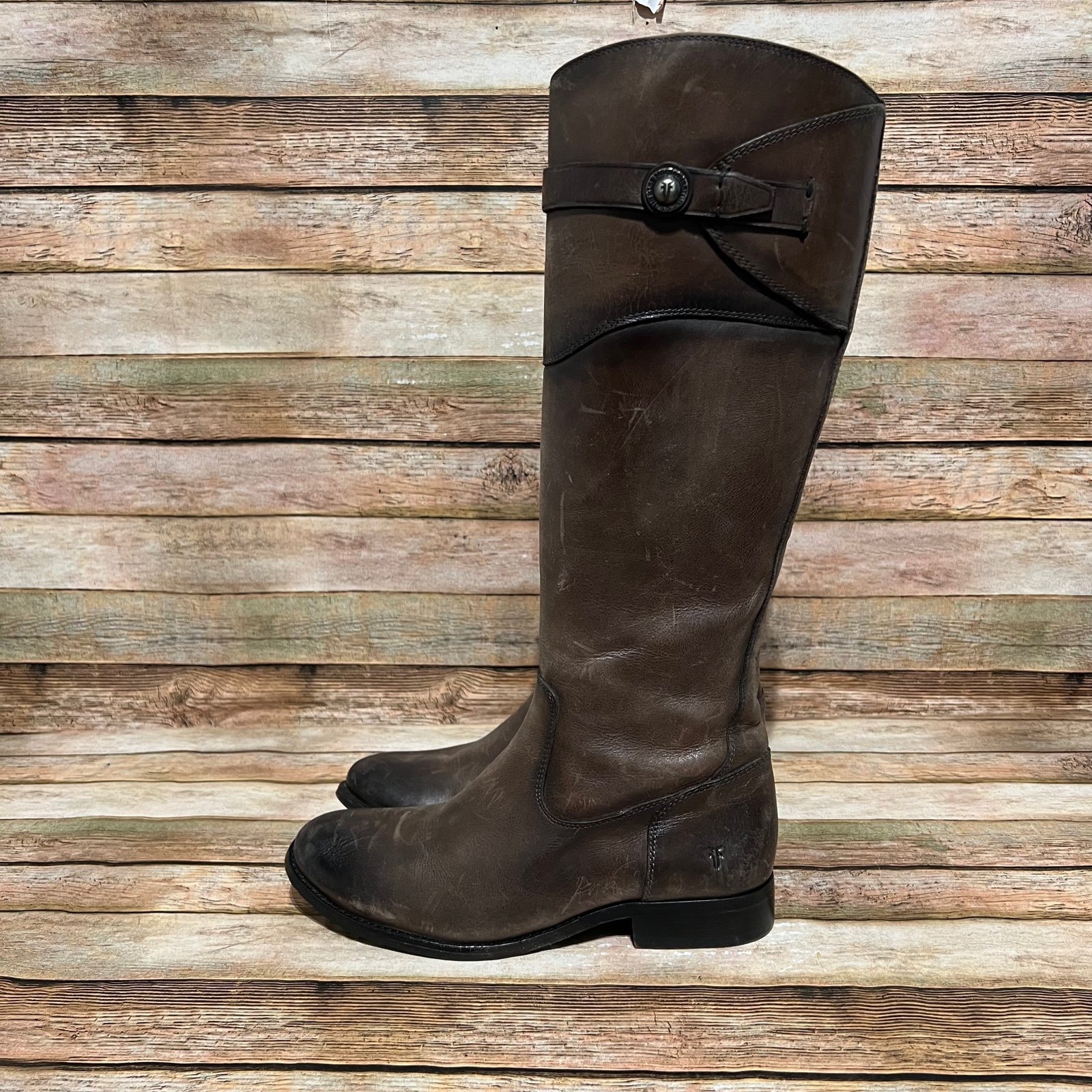 Frye Molly Button Tall Boots