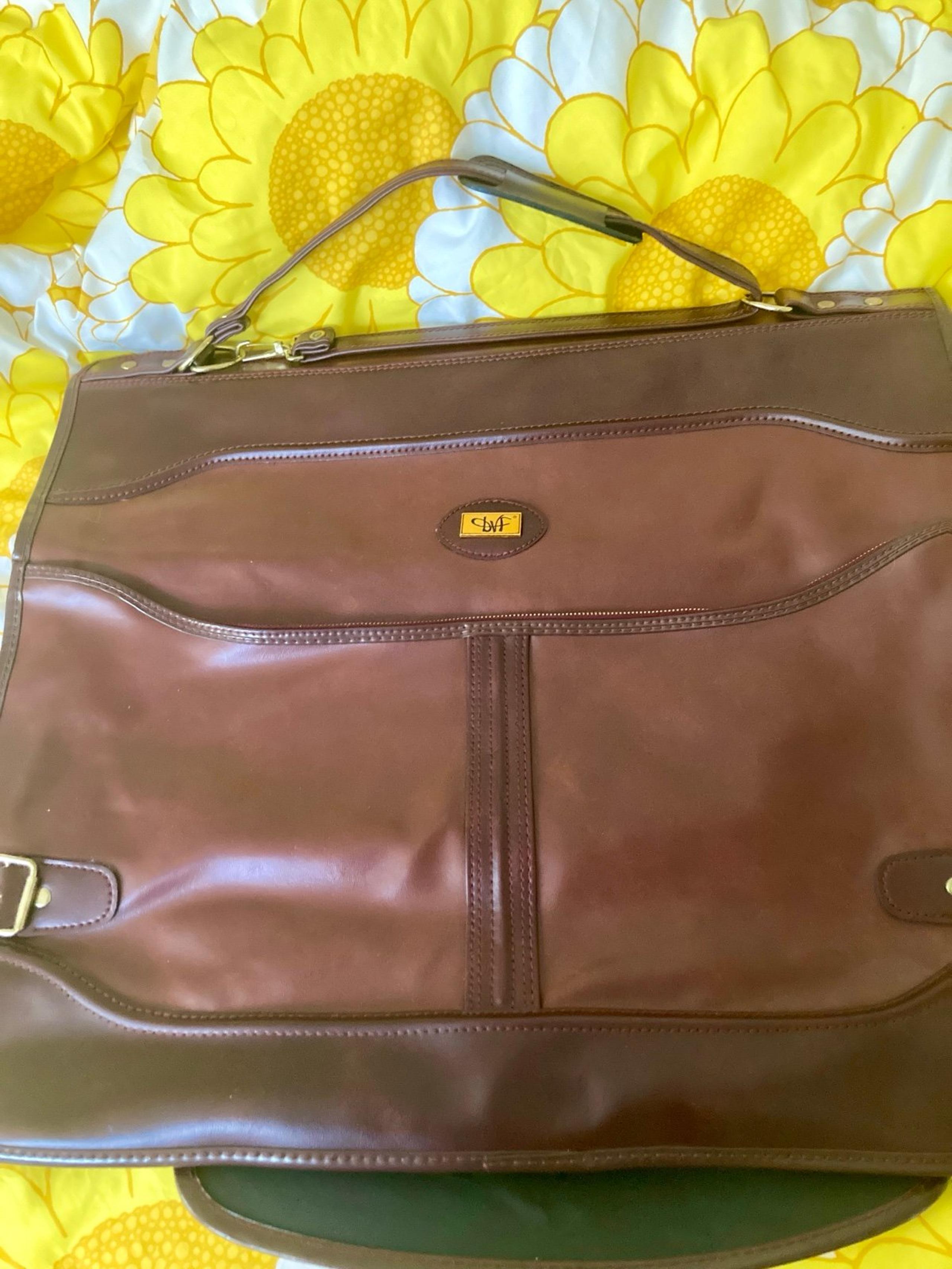 Diane von Furstenberg vintage garment bag