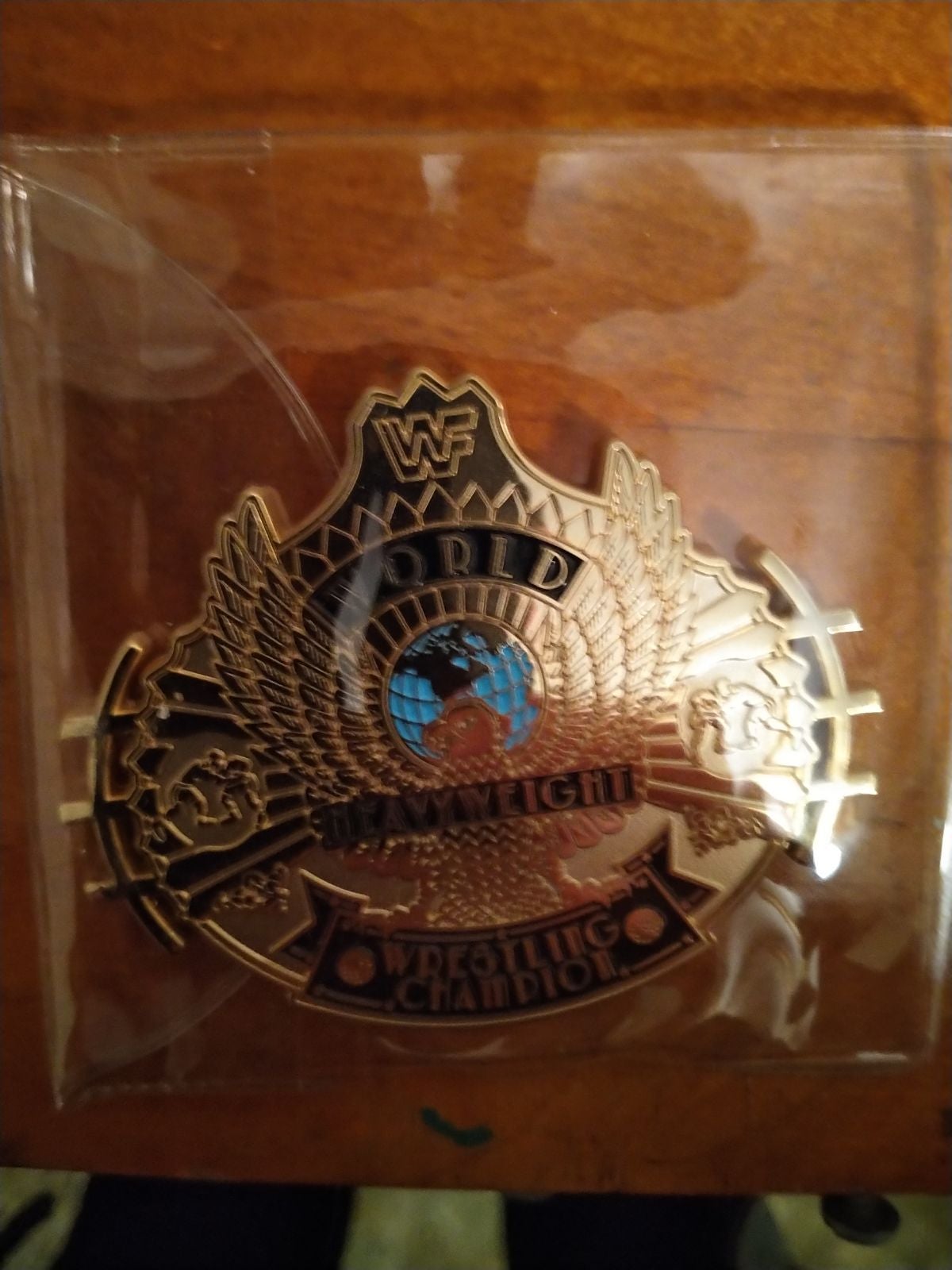 Wrestling belt coin