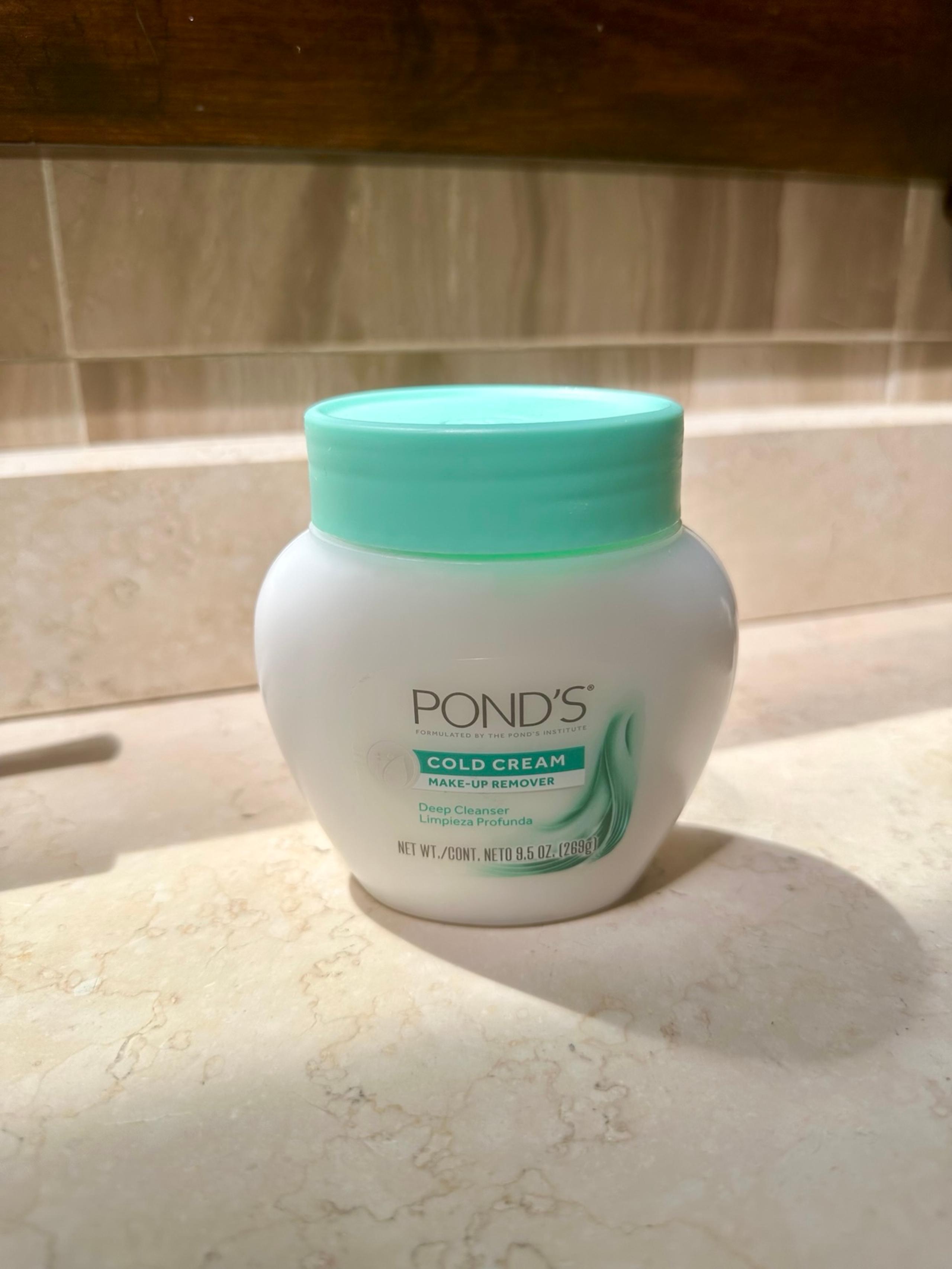 Ponds cold cream makeup remover
