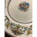 MINTON TALBOT DINNER PLATE WHITE CENTER Yellow Scrolls Green