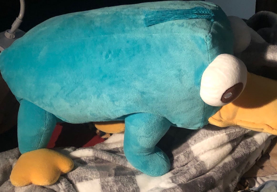 perry the platypus stuffed animal disney store