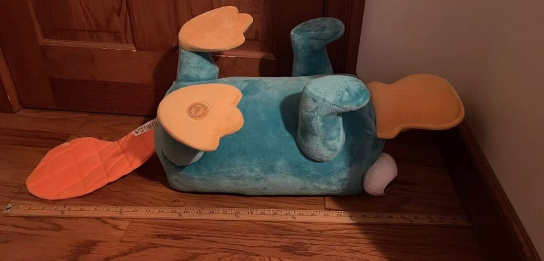 perry the platypus stuffed animal disney store