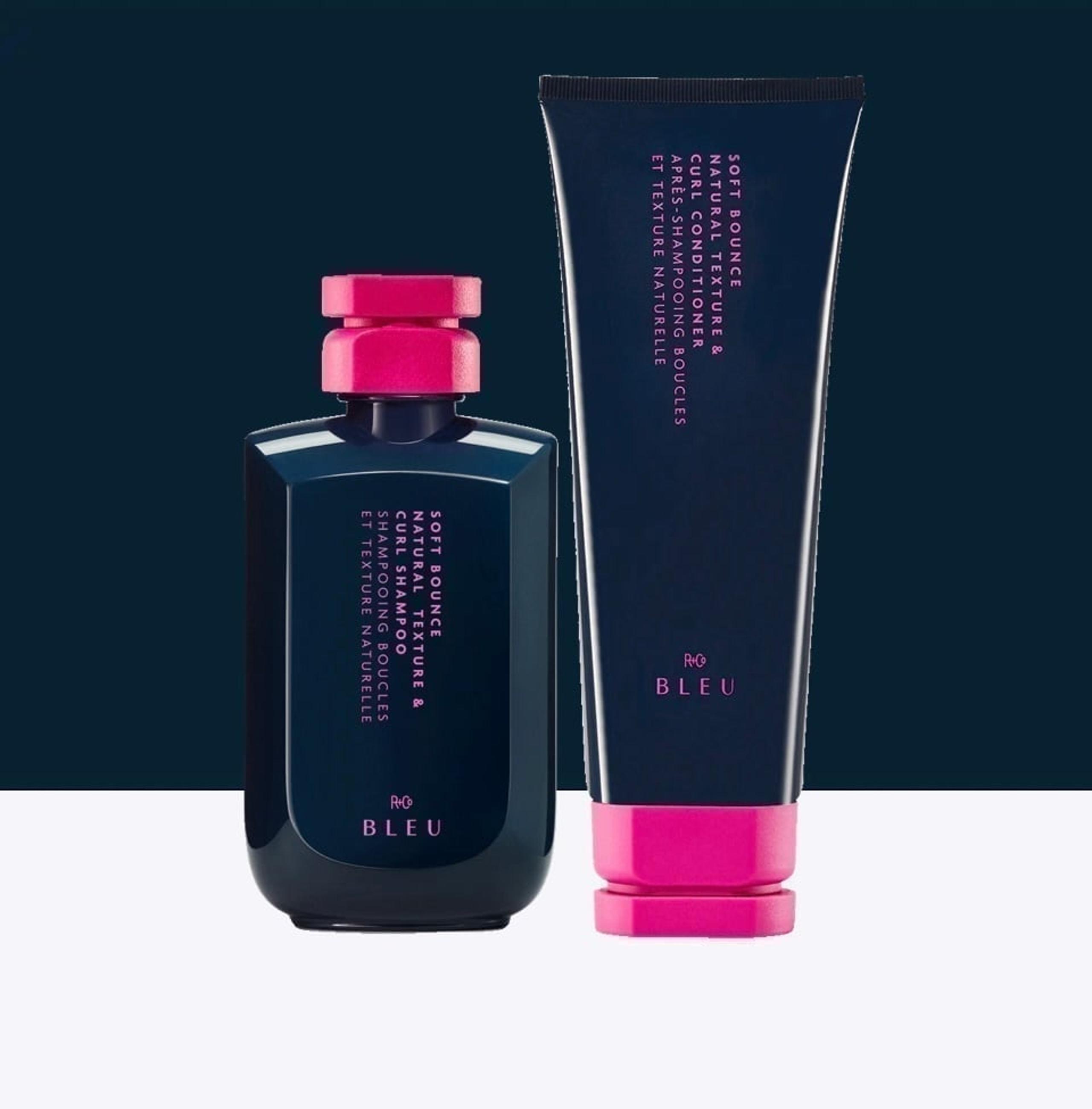 R+Co BLEU - SOFT BOUNCE NATURAL TEXTURE & CURL SHAMPOO + CONDITIONER SET