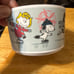 Charlie Brown Snoopy Peanuts Plastic Tupperware Bowl