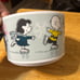 Charlie Brown Snoopy Peanuts Plastic Tupperware Bowl