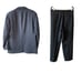 GIANFRANCO FERRE WOOL BLEND BLACK SINGLE BUTTON TUXEDO SUIT JACKET PANTS