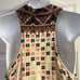 Free People Sleeveless Collared Boho Flowy Key Hole Tank V-Neck Tunic- Medium