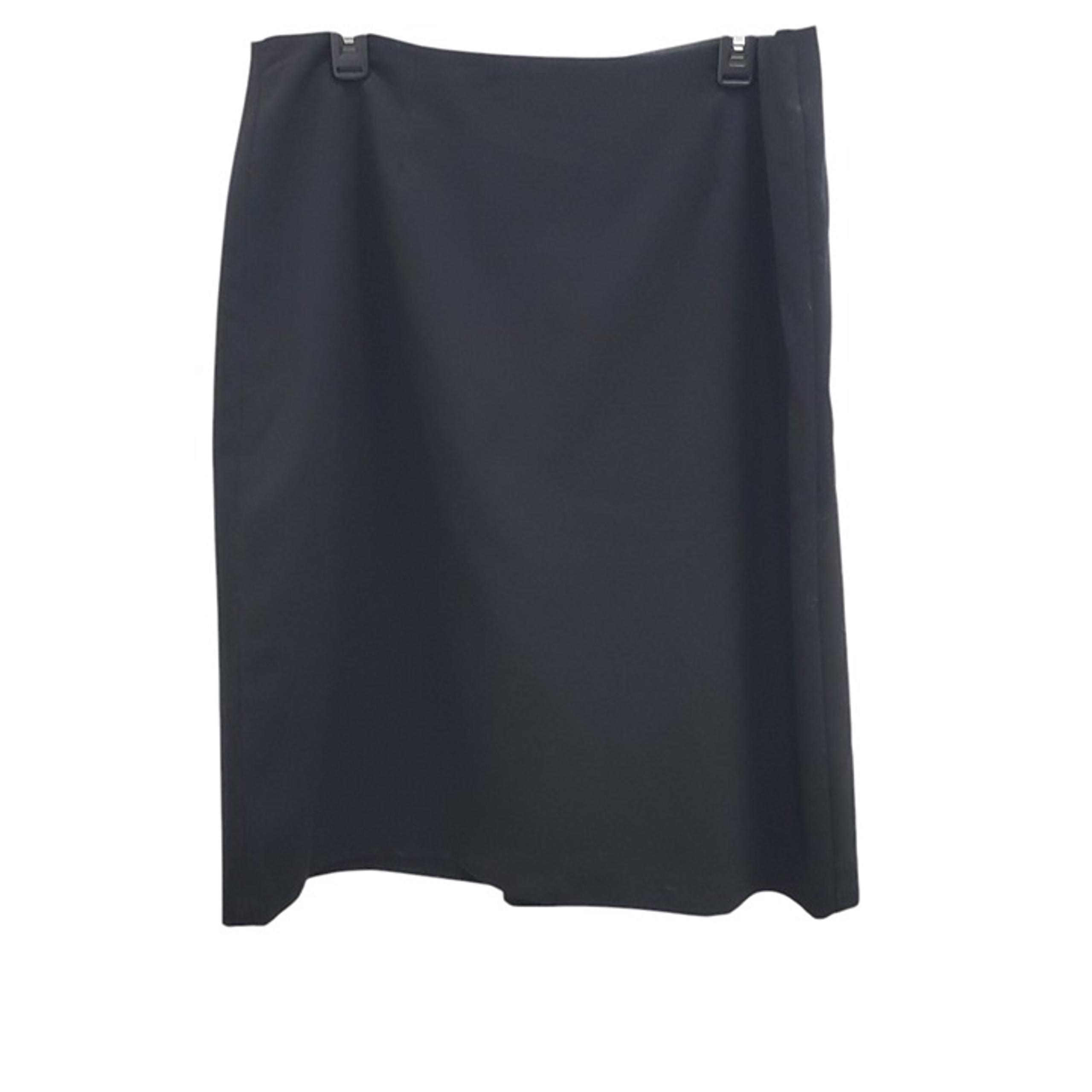 Croft & Barrow Stretch Woman's Black Straight Pencil Career Midi Skirt Plus 18