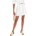 NWT Show Me Your MuMu Fiona Skirt in White Linen Size XS Retail 138