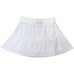 NWT Show Me Your MuMu Fiona Skirt in White Linen Size XS Retail 138
