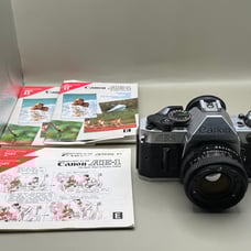 Vintage Canon AE-1 Program FD 50mm f/1.8 Lens Film Camera, Working Condition