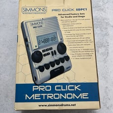 Simmons SDPC1 Pro Click Metronome Portable Electronic Rhythm Producer