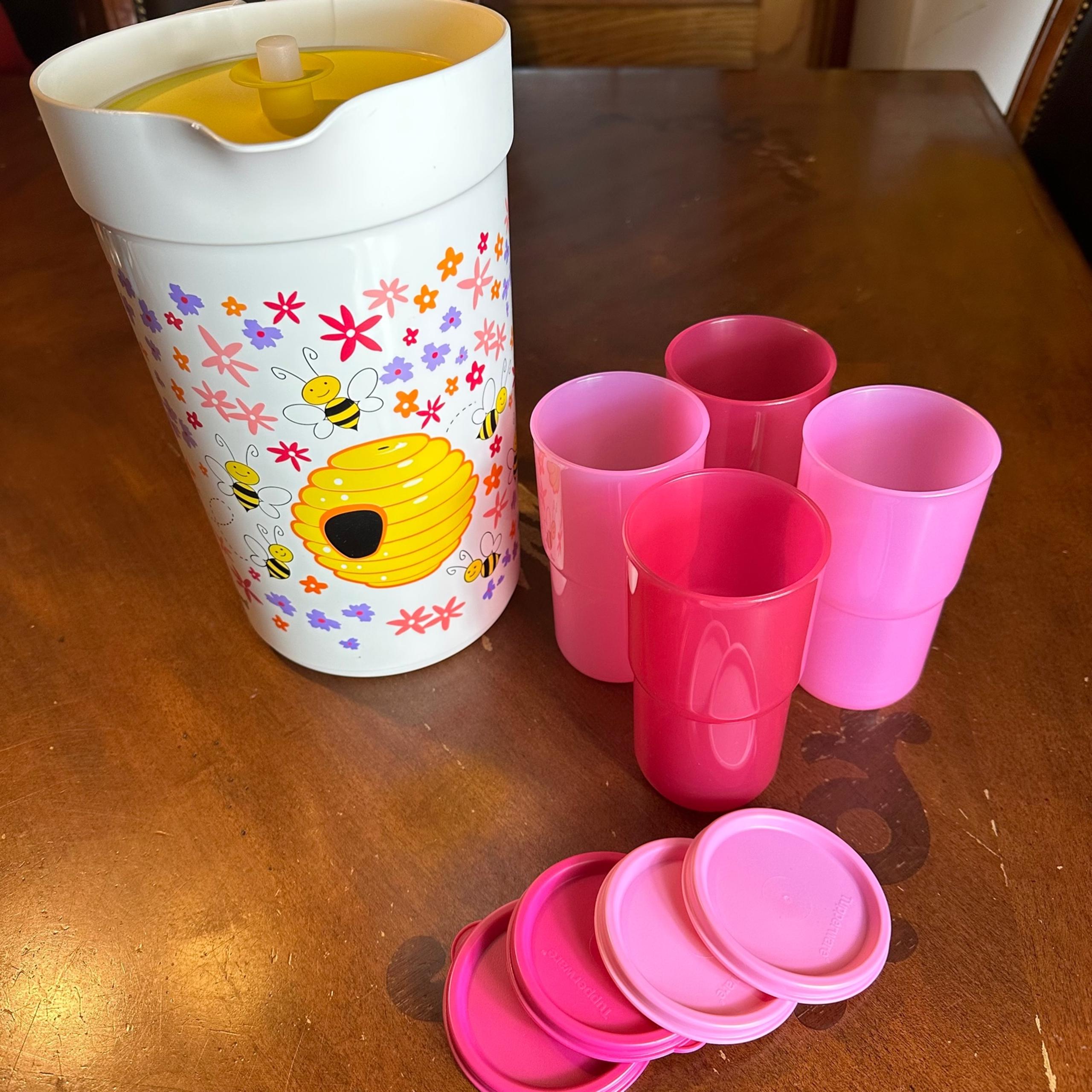 Tupperware Pitcher & Tumbler Set