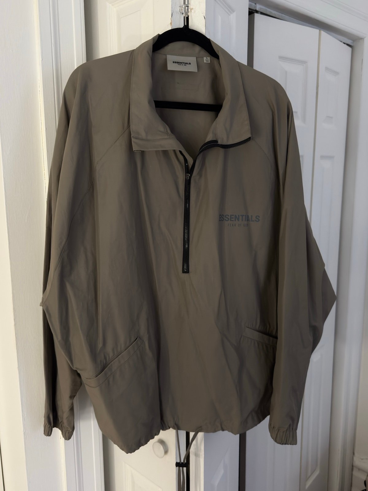 Essentials × Fear of God Fear of God Essentials Half-zip jacket