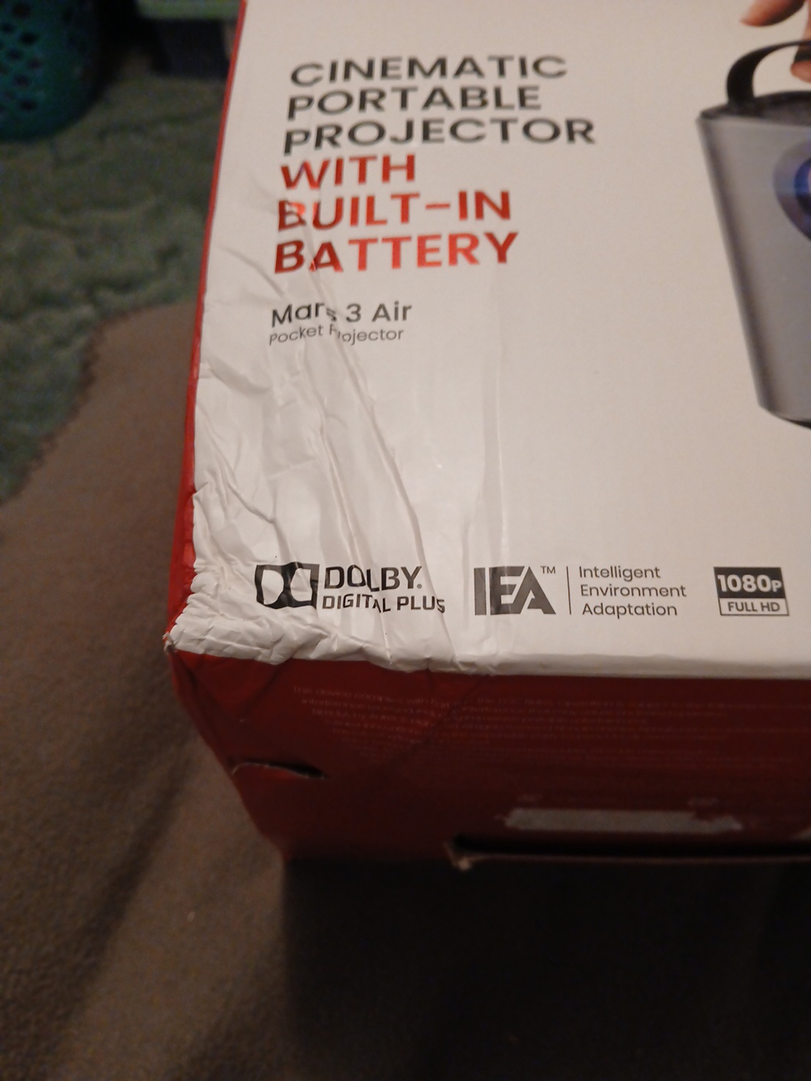 Nebula cinematic portable projector
