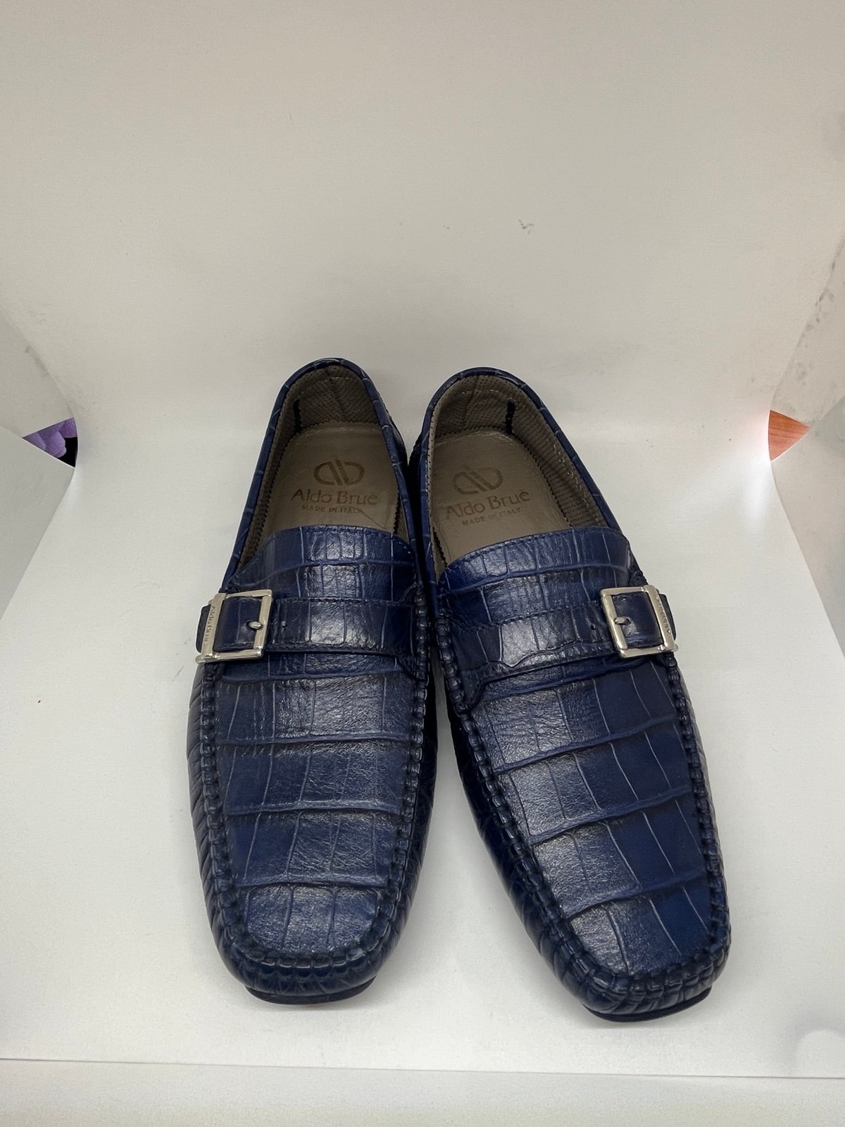 Aldo Brue Men's Navy Loafers size 40