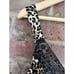 NWT Wendy Hil Women’s Leopard Animal Print 100% Silk Lace Tank Top Cami Mob Wife