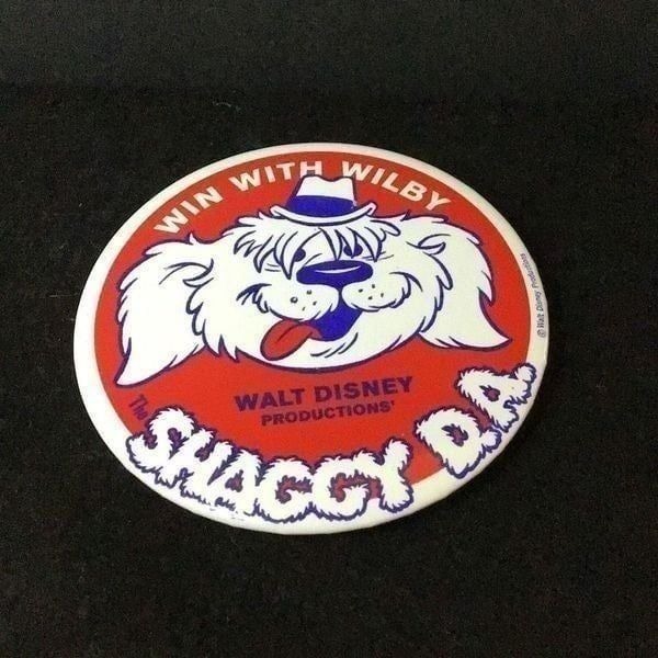 Vintage Walt Disney, the shaggy DA movie advertising Penton