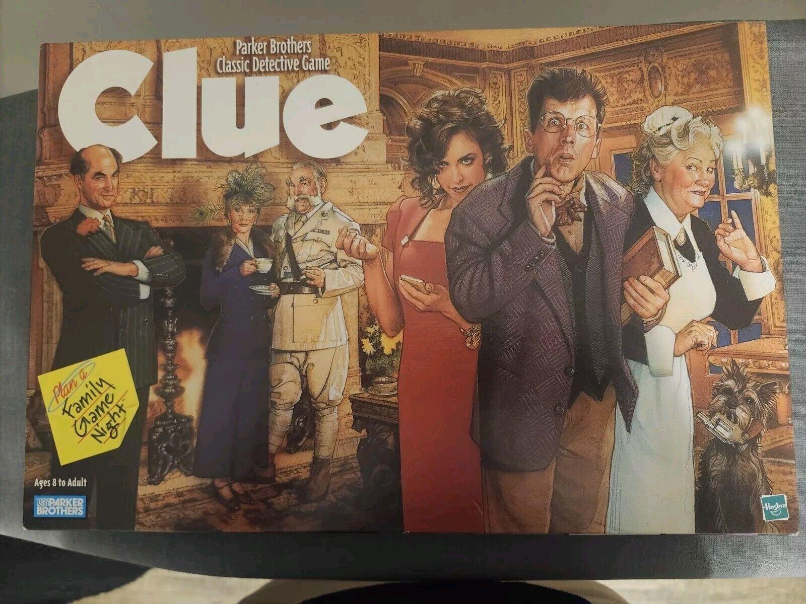 Vintage CLUE Detective Board Game Parker Brothers 1996 New *Read Description*