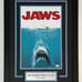 Richard Dreyfuss Autograph Signed JAWS 11x17 Movie Poster Framed Display