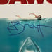 Richard Dreyfuss Autograph Signed JAWS 11x17 Movie Poster Framed Display